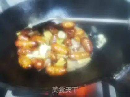 Make Fried silk step 5