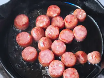 Make Black pepper beef sausage step 6