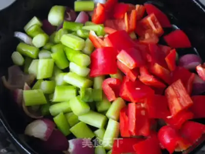 Make Black pepper beef sausage step 9
