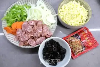 Make Sausage pizza step 4