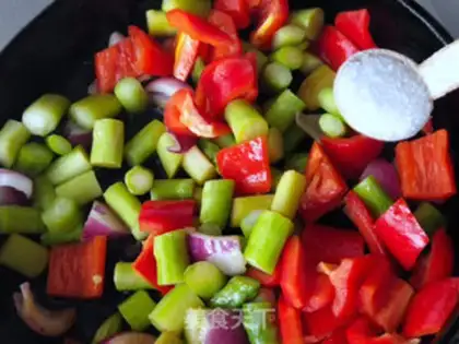 Make Black pepper beef sausage step 10