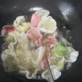 Make Five-colour shrimp step 1