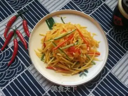 Make Sour papaya step 9