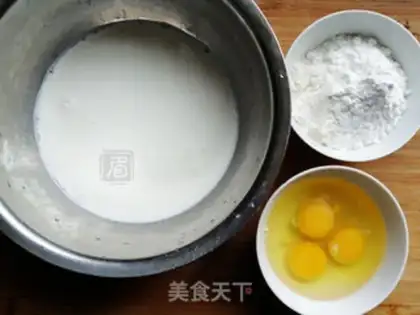 Make A thousand-storey cake skin step 0