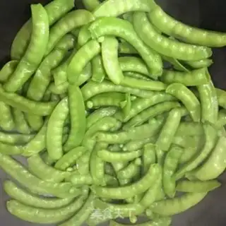 Make Clear the Dutch beans step 4