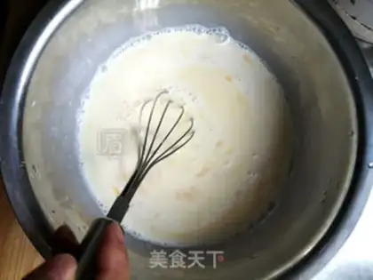 Make A thousand-storey cake skin step 1