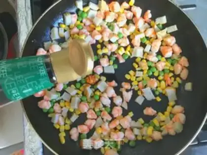Make Shrimp rice step 6