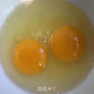 Make Pepper arch eggs step 1