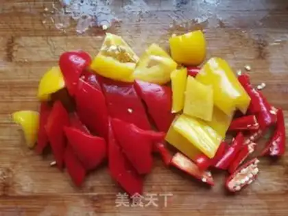 Make Pire peppers for Dutch beans step 2
