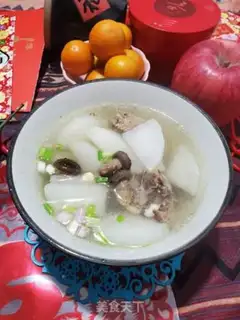 Make Chicken bones with radish soup step 8