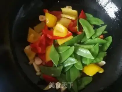 Make Pire peppers for Dutch beans step 6