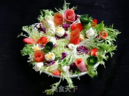 Make The rich flowers drive salad step 13