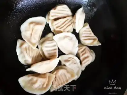 Make Fried dumplings step 2