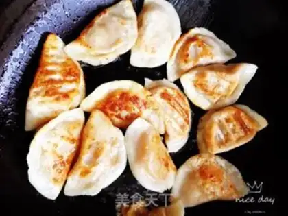 Make Fried dumplings step 3