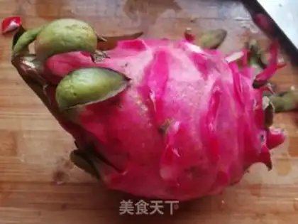 Make The fruit plate red fire step 1