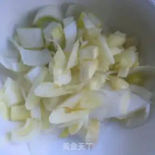 Make The Celery Lily step 2