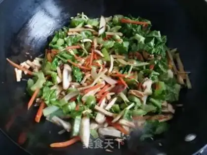Make Fry mushrooms step 4