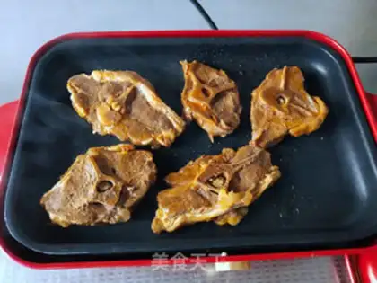 Make Butterfly lamb chops step 6
