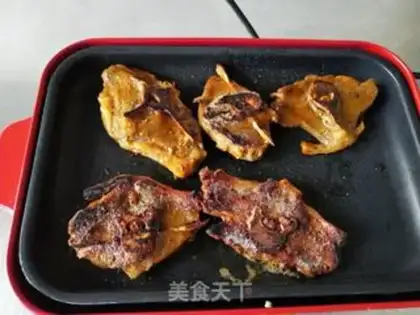 Make Butterfly lamb chops step 7