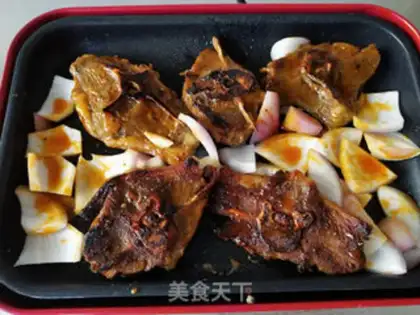 Make Butterfly lamb chops step 8