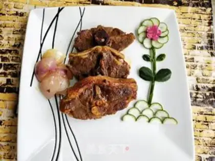 Make Butterfly lamb chops step 9