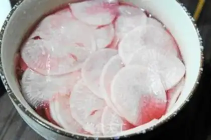 Make Sugar and radish step 4