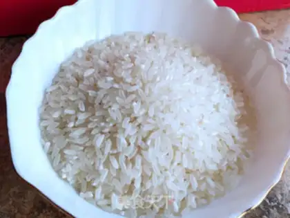 Make Mango coconut rice step 0