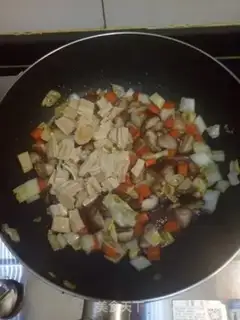 Make Vegetable buns step 4