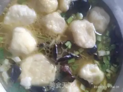 Make Fishball soup step 2