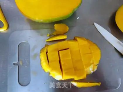 Make Mango coconut rice step 3