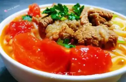Make Tomato noodles step 12
