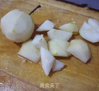 Make "Silver silver with Nango Pear." step 2