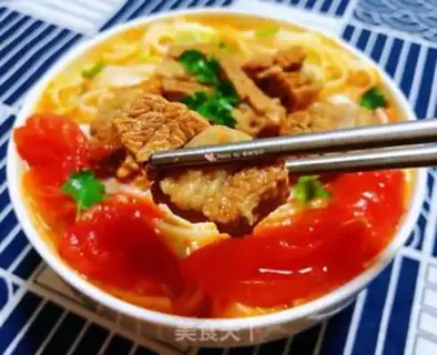 Make Tomato noodles step 14