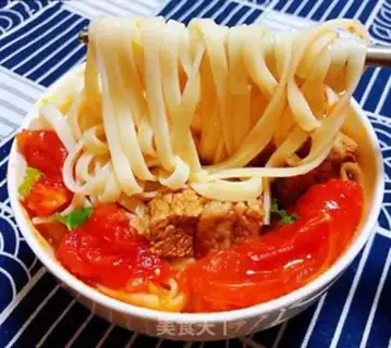 Make Tomato noodles step 15