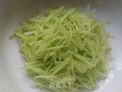 Make Pires with silk step 1
