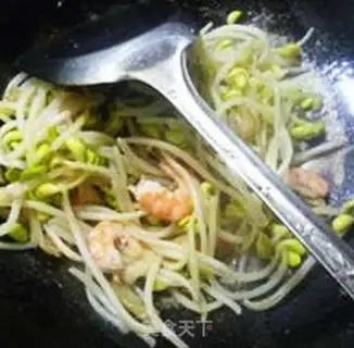 Make Shrimp sprouts step 4