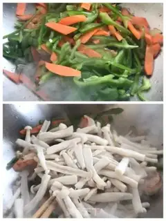Make Fried sea mushrooms step 3