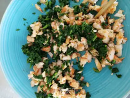 Make Three-coloured quinoa-meal step 3