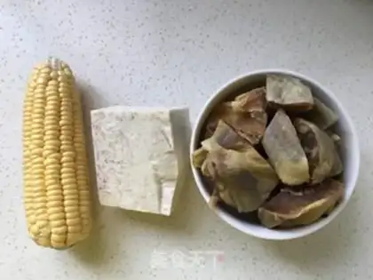 Make Potato corn chicken soup step 0