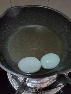 Make Salted egg cream step 1