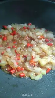 Make Spicy burning of a melon step 6