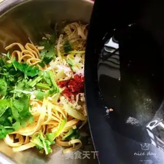 Make Soybeans with cabbage step 6