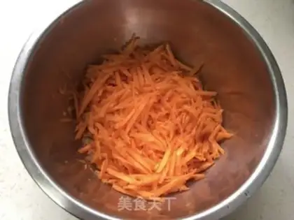 Make Carrot eggcake step 1
