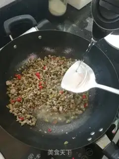 Make Meat and soybeans step 3