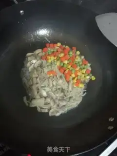 Make Five-colored mushrooms step 3