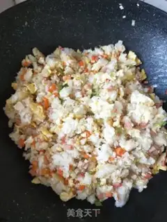 Make Egg fried rice step 4