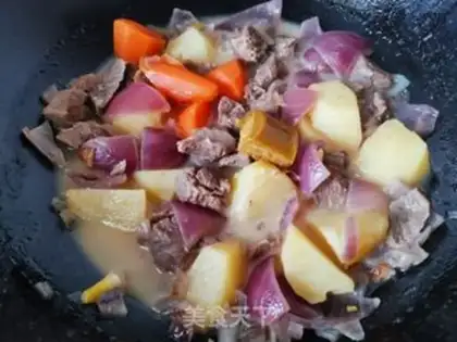 Make Curry beef step 7