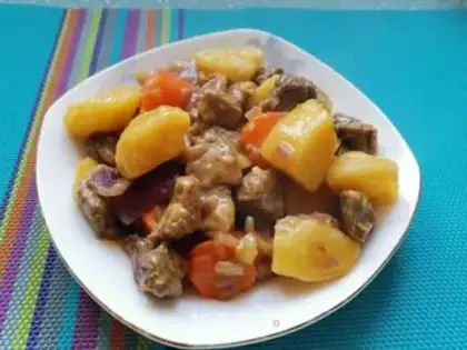 Make Curry beef step 8