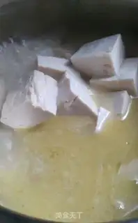 Make Squid tofu step 4