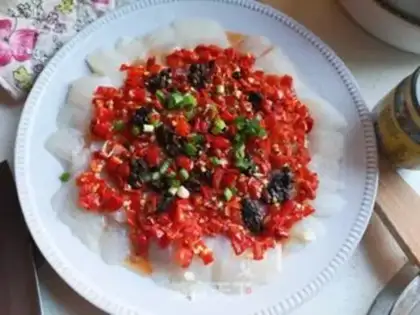 Make The soybeans steamed with dragonfish step 1